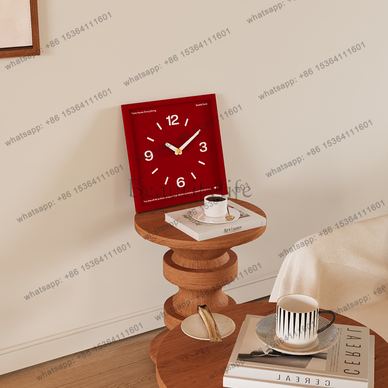 Interior Design Organic Modern - นาฬิกาแขวนผนังดีไซน์สร้างสรรค์สไตล์โรแมนติก นาฬิกาแขวนผนังห้องนั่งเล่น แฟชั่นทันสมัย ศิลปะตกแต่งภายใน นาฬิกาแขวนผนังดีไซน์สร้างสรรค์ เฟอร์นิเจอร์