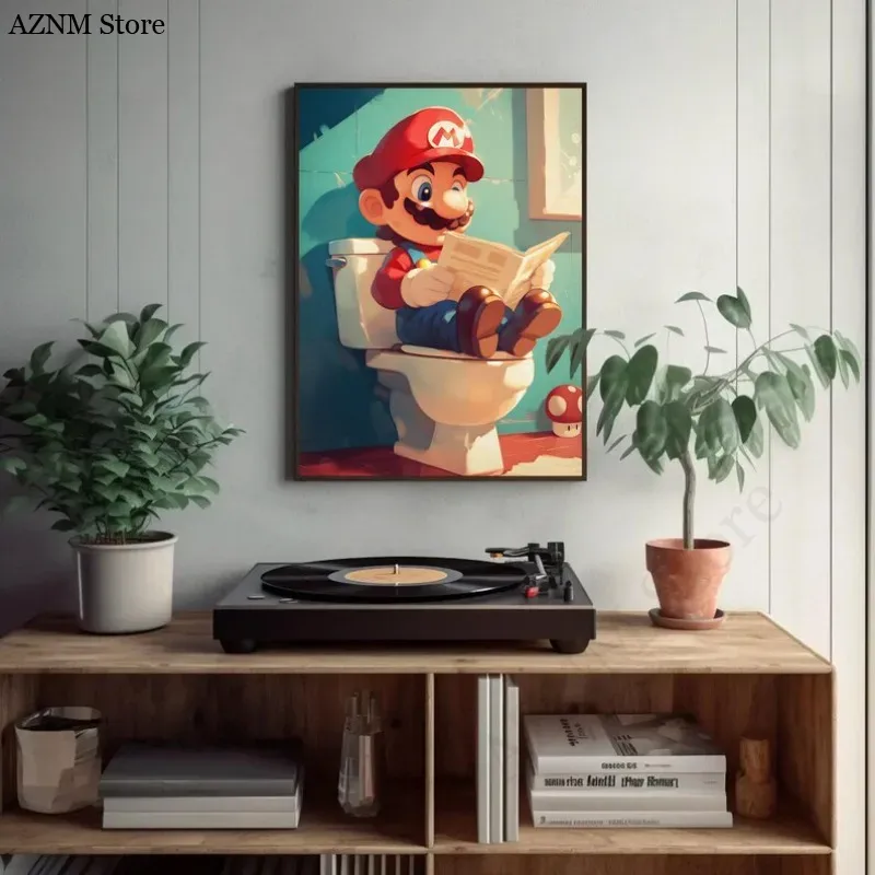 โปสเตอร์วิดีโอเกมการ์ตูนห้องน้ - Interior Design Game บทวิจารณ์และราคา
