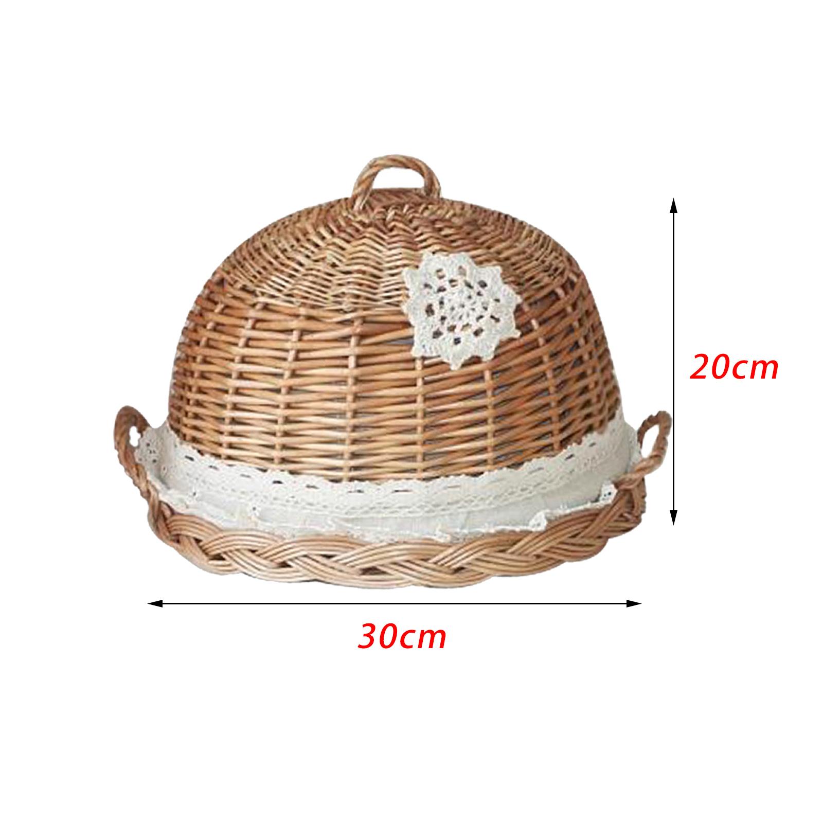 ฝาครอบอาหารและถาดเสิร์ฟหวายสาน - Rattan Tray Handle บทวิจารณ์และราคา