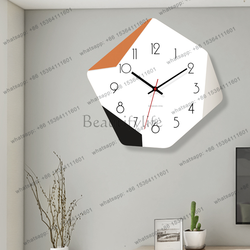 นาฬิกาแขวนผนังสไตล์นอร์ดิก ดีไ - Interior Design Organic Modern บทวิจารณ์และราคา