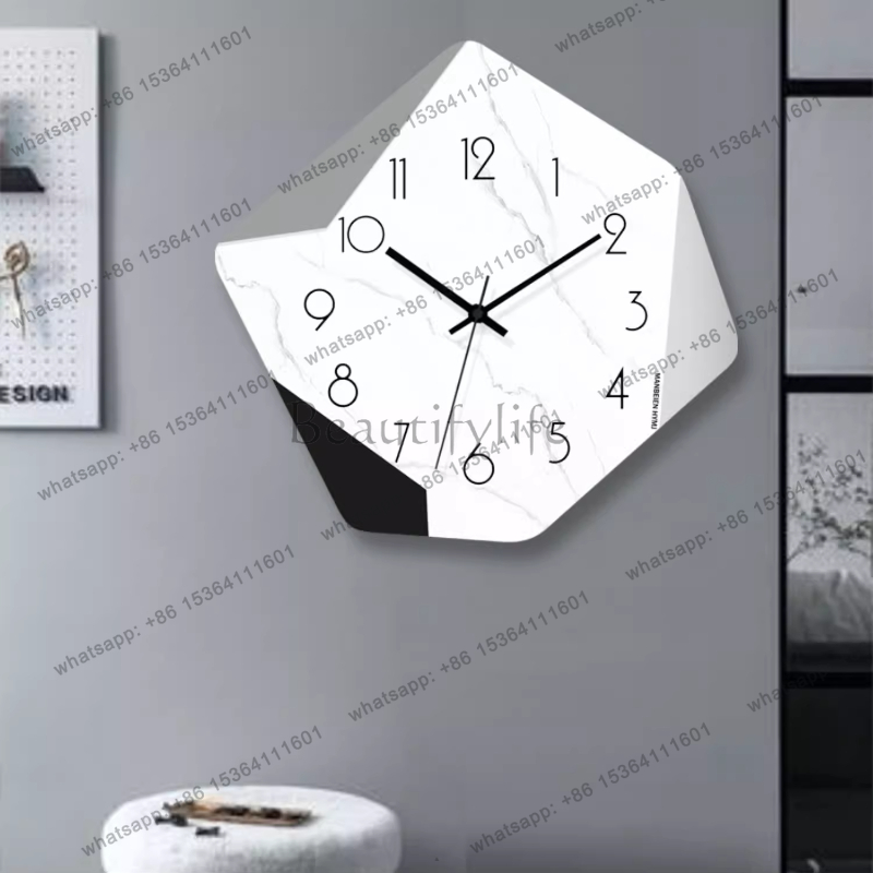 นาฬิกาแขวนผนังสไตล์นอร์ดิก ดีไ - Interior Design Organic Modern บทวิจารณ์และราคา