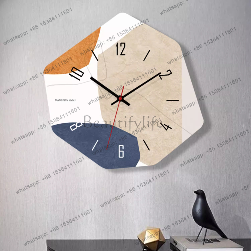 นาฬิกาแขวนผนังสไตล์นอร์ดิก ดีไ - Interior Design Organic Modern บทวิจารณ์และราคา