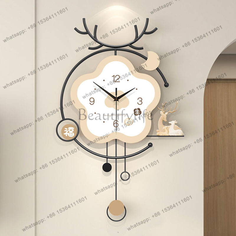 นาฬิกาแขวนผนังดิจิตอลดีไซน์ทัน - Interior Design Organic Modern บทวิจารณ์และราคา