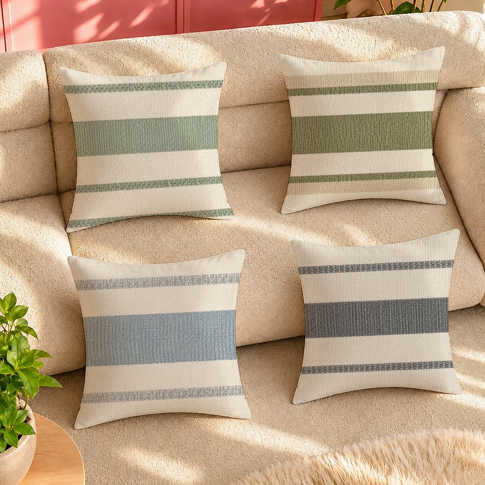 ปลอกหมอนอิงลายทางธรรมชาติ ปลอก - Textured Throw Natural บทวิจารณ์และราคา