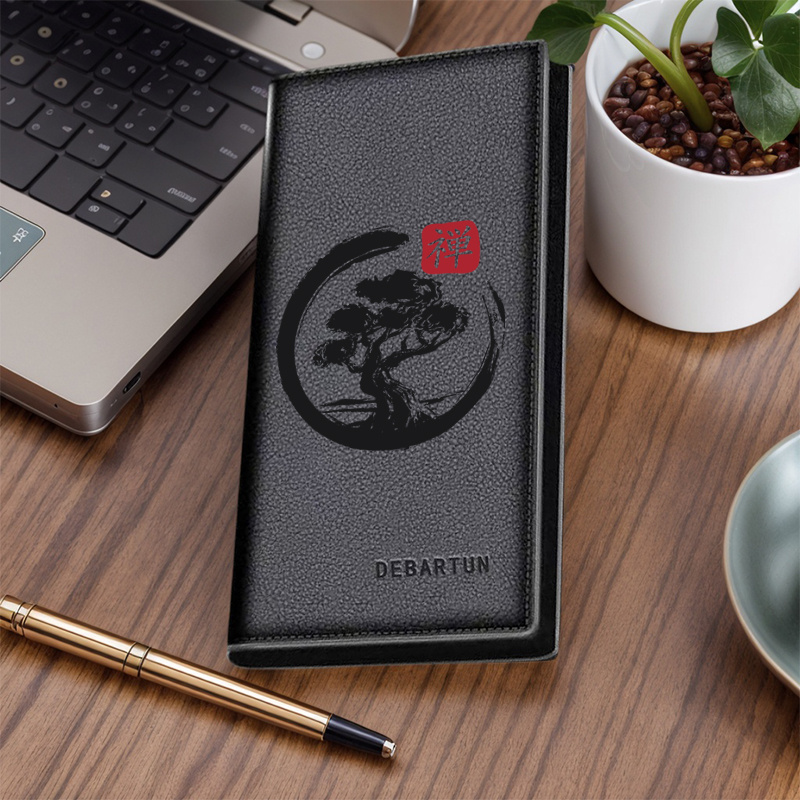 กระเป๋าสตางค์ผู้ชายทรงยาวลายต้ - Interior Design Zen บทวิจารณ์และราคา