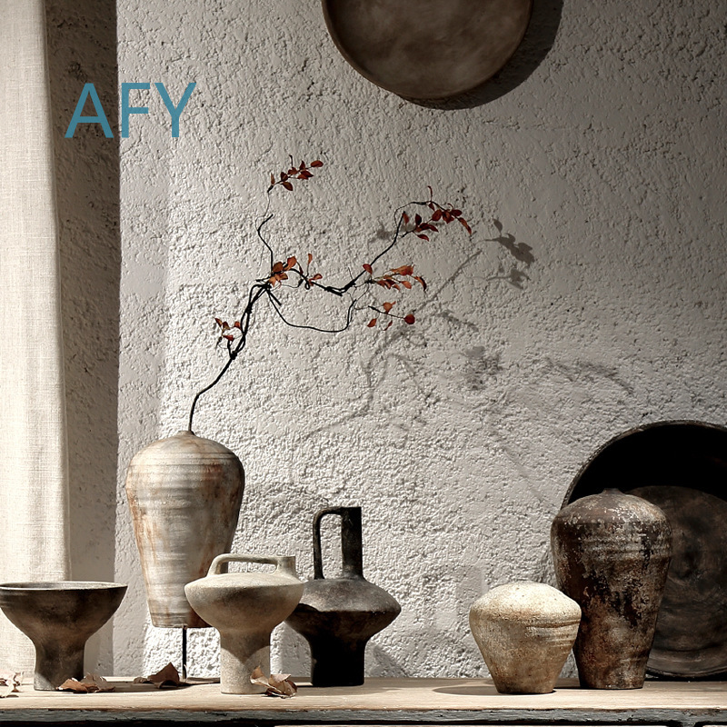 แจกันเซรามิกวินเทจสไตล์วาบิซาบ - Interior Design Zen บทวิจารณ์และราคา