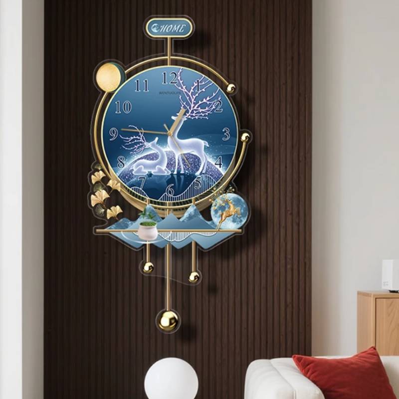 นาฬิกาแขวนผนังแบบเงียบสงบ สไตล - Interior Design Zen บทวิจารณ์และราคา